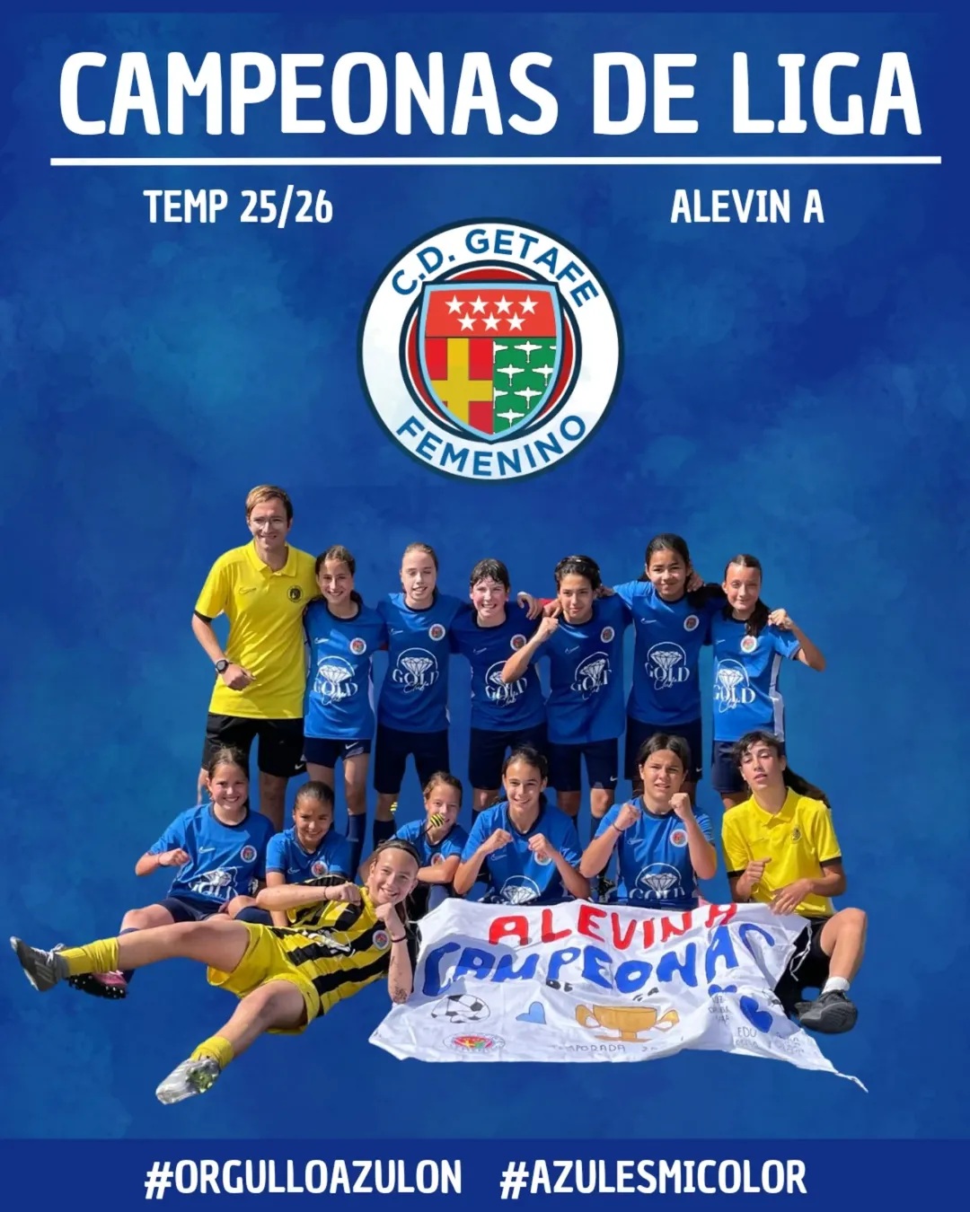 Alevín A - Campeonas Autonómica