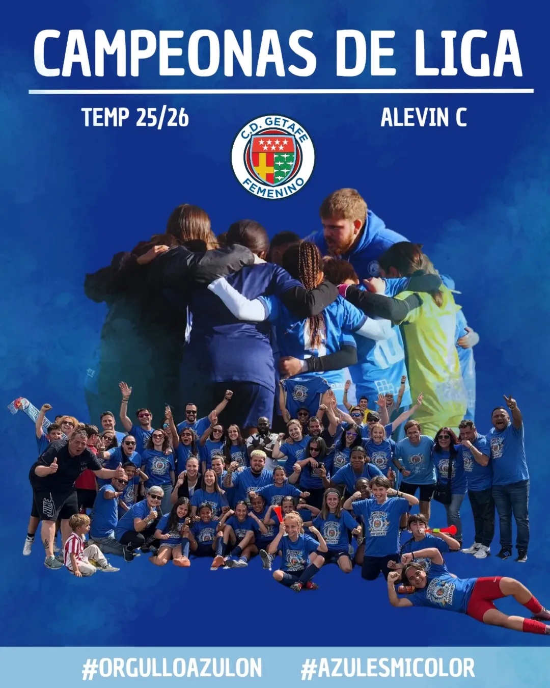 Alevín C - Campeonas Primera