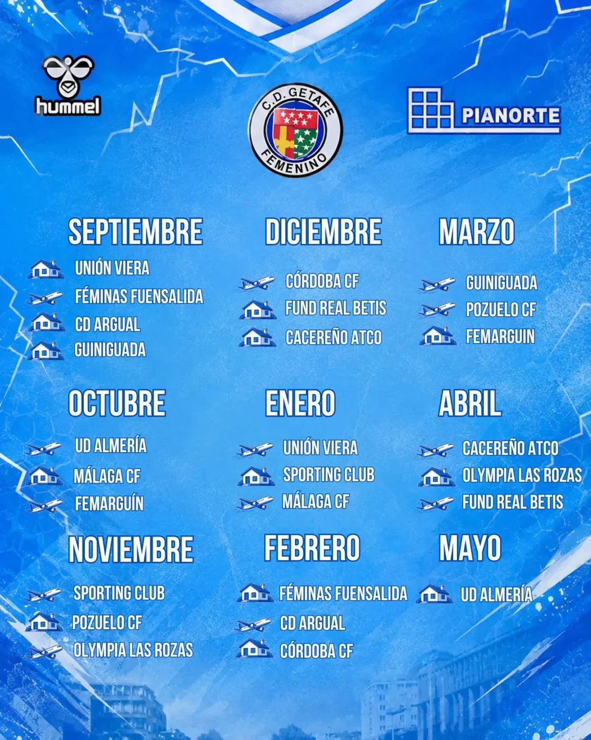 Calendario 2026-2027 Senior- A
